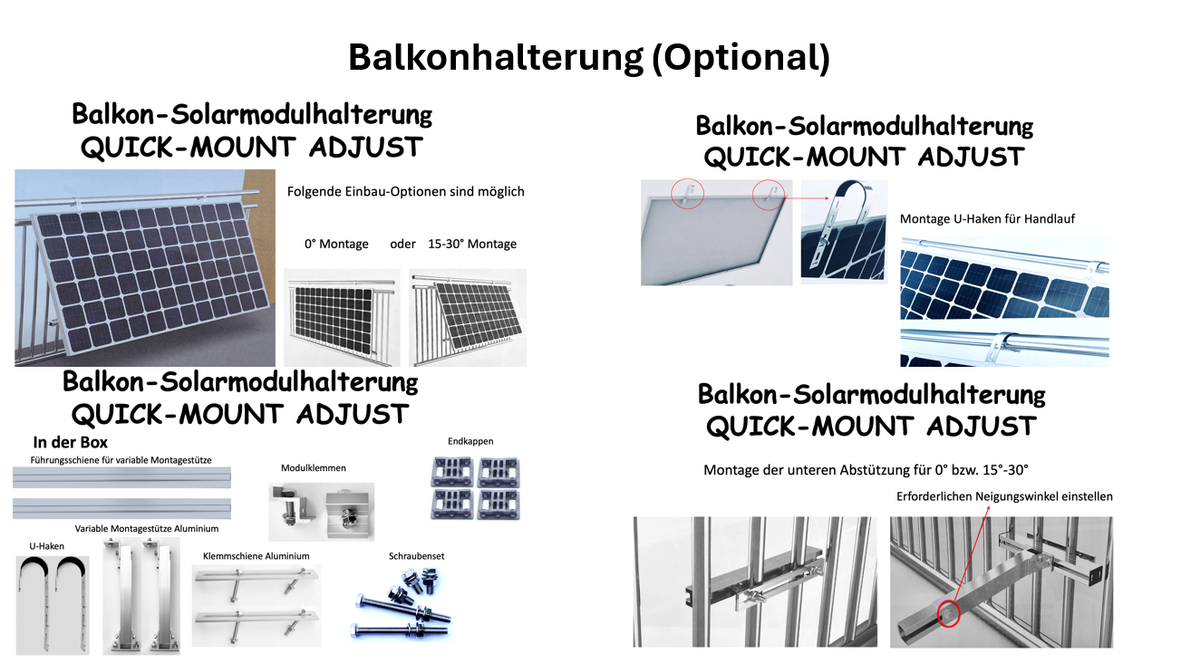 Balkonkraftwerk 800W Deye Sun-M80G3-EU-Q0
