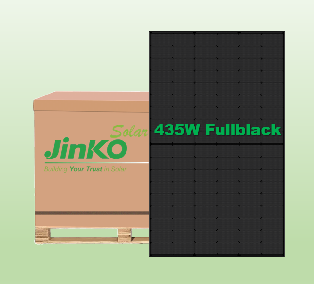 Solarmodul 435W Fullblack Jinko JKM435N-54HL4-B