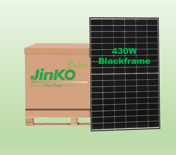 Solarmoduł JINKO Solar JKM430N 54HL4R-BDV Bifazial Doppelglas